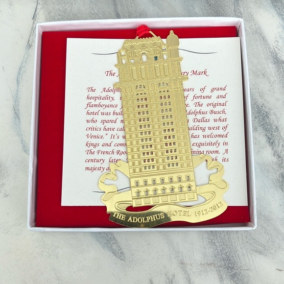 Adolphus Hotel Ornament Dallas, Texas - Picture 1 of 3
